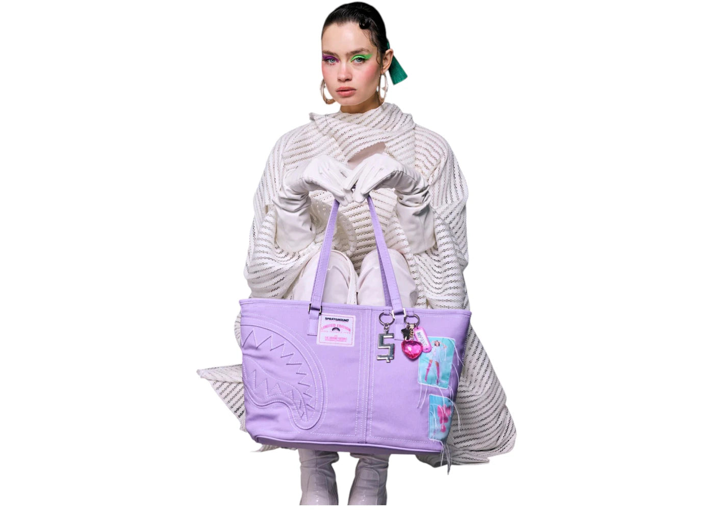 Sprayground Passport To Paradise Tote Multicolor - vue secondaire B