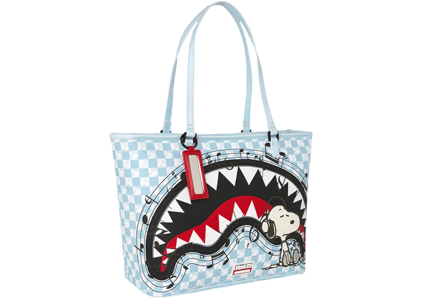 Sprayground Peanuts Snoopy Tuned Up & Tuned Out Tote Multicolor - vue secondaire B