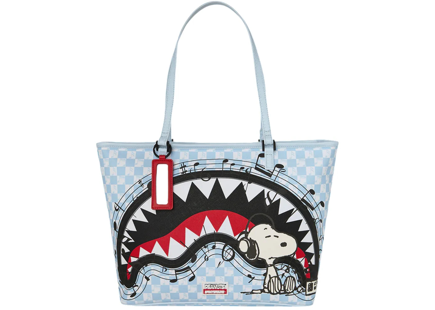 Sprayground Peanuts Snoopy Tuned Up & Tuned Out Tote Multicolor - vue secondaire A
