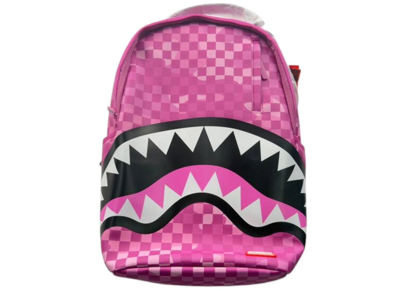 Sprayground Pink Camocheck Backpack Multicolor - vue 360