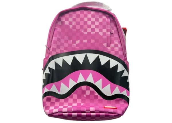Sprayground Pink Camocheck Backpack Multicolor