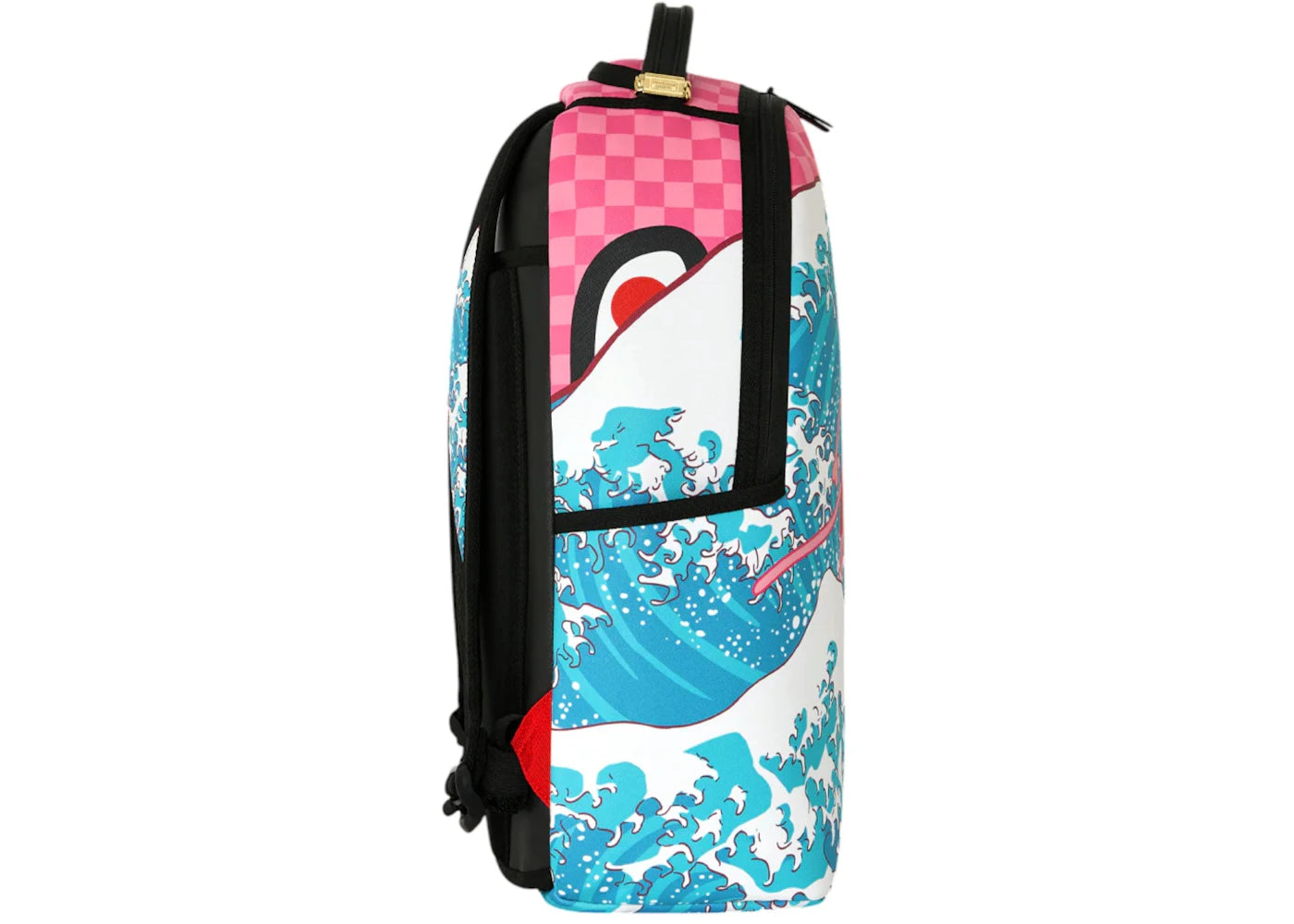 Sprayground Pink Panther Diamond Waves Backpack Multicolor - vue secondaire B