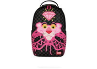 Sprayground Pink Panther Drippy Diamonds Backpack Black/Pink