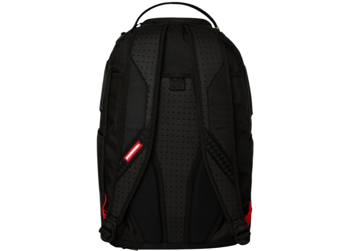 Sprayground Printed Zipper Shark DLXR Backpack Black - vue secondaire B