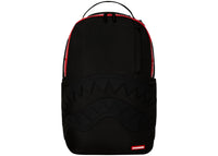 Sprayground Printed Zipper Shark DLXR Backpack Black