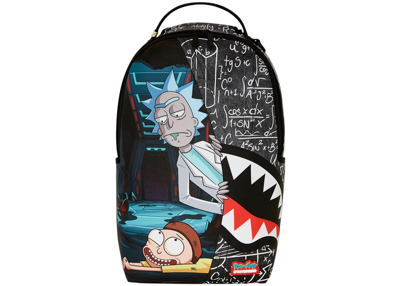 Sprayground Rick And Morty Reveal Backpack Multicolor - vue 360