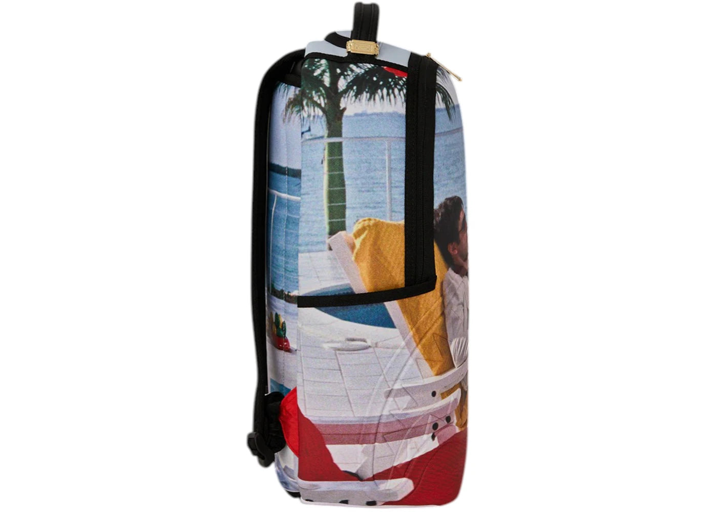 Sprayground Scarface Tony Montana Chillin Backpack Multicolor - vue secondaire B