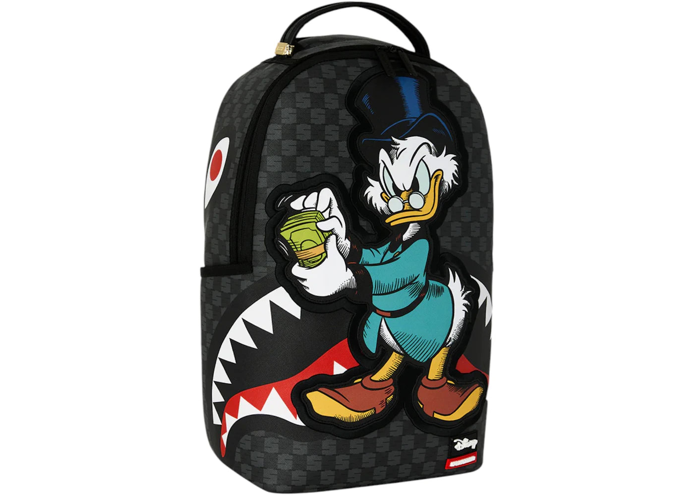 Sprayground Scrooge Mcduck Official Collab Money Counter Backpack Multicolor - vue secondaire B
