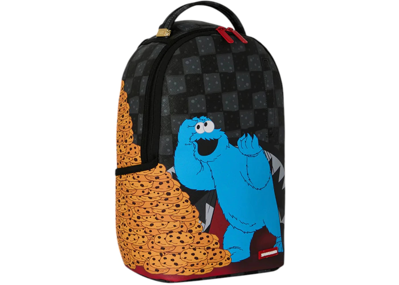 Sprayground Sesame Street Cookie Monster Stack Em High Mini Dlx Backpack Multicolor - vue secondaire B