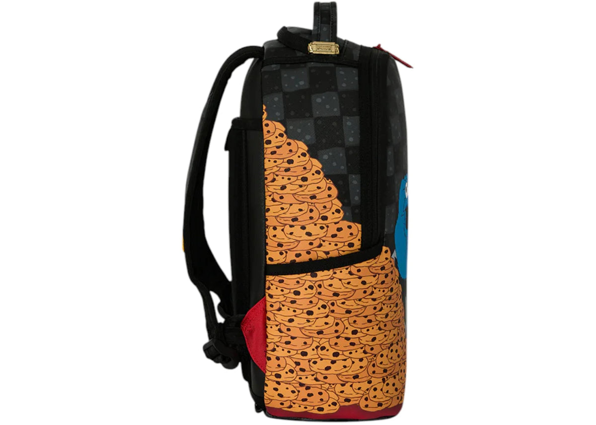 Sprayground Sesame Street Cookie Monster Stack Em High Mini Dlx Backpack Multicolor - vue secondaire B