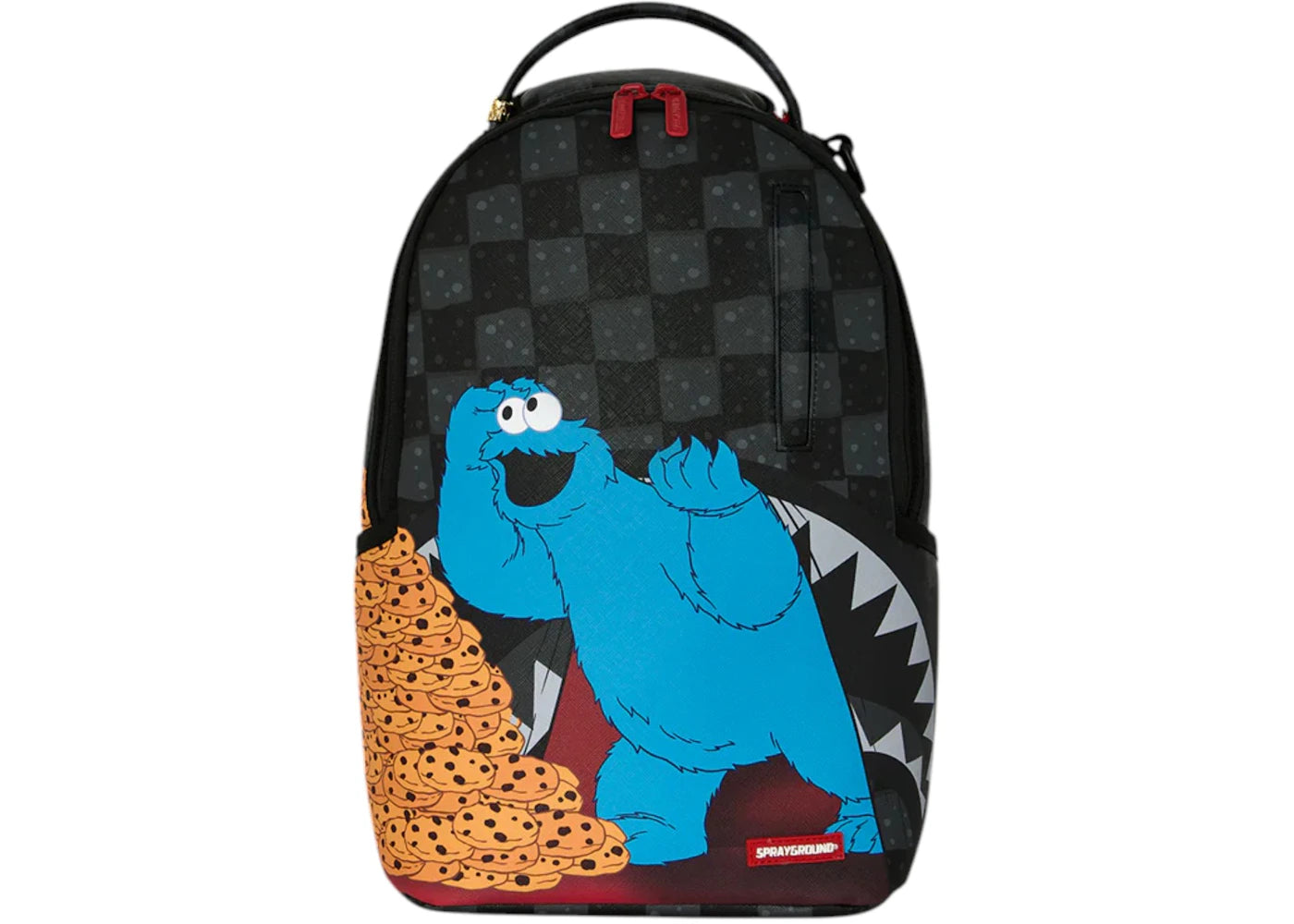 Sprayground Sesame Street Cookie Monster Stack Em High Mini Dlx Backpack Multicolor - vue secondaire A