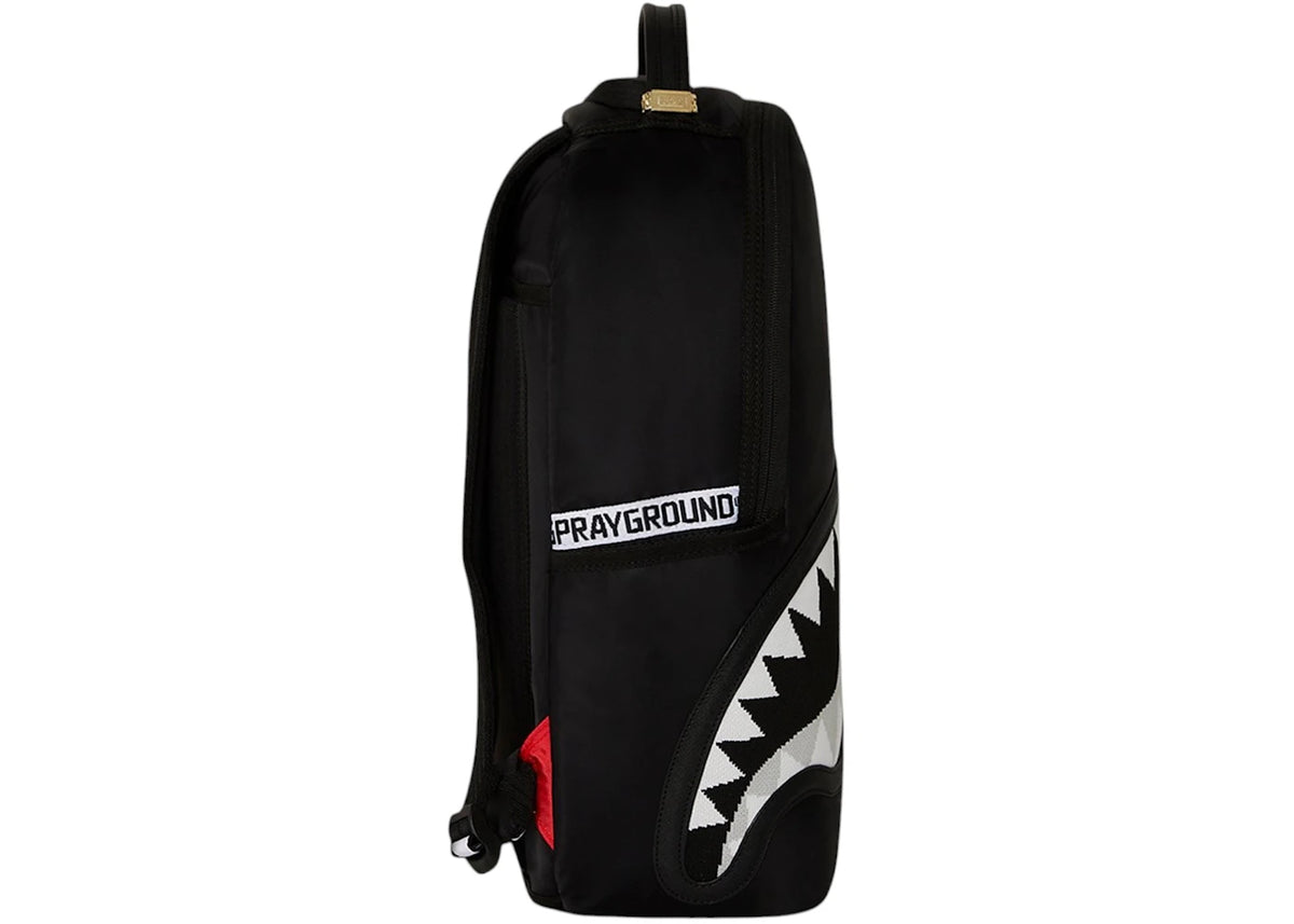 Sprayground Shark Central Rucksack Schwarz/Weiß - vue secondaire B
