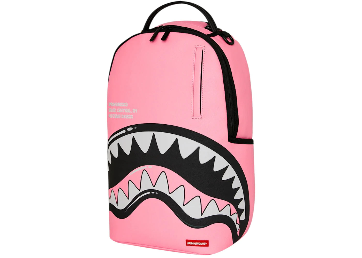 Sprayground Shark Central Bubble Shark Backpack Pink - vue secondaire B