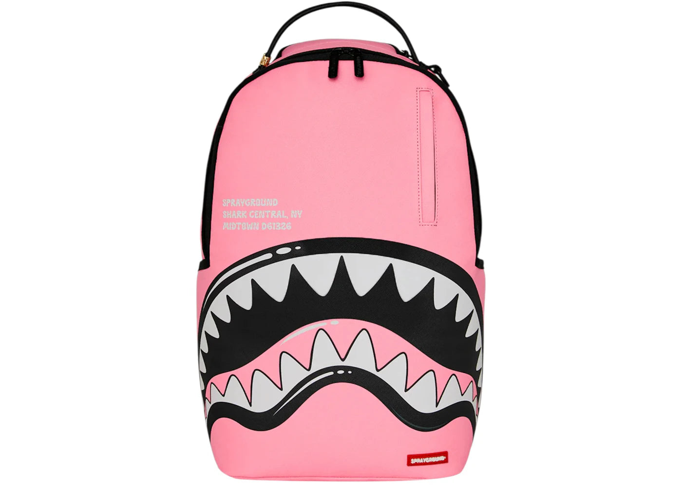 Sprayground Shark Central Bubble Shark Backpack Pink - vue secondaire A