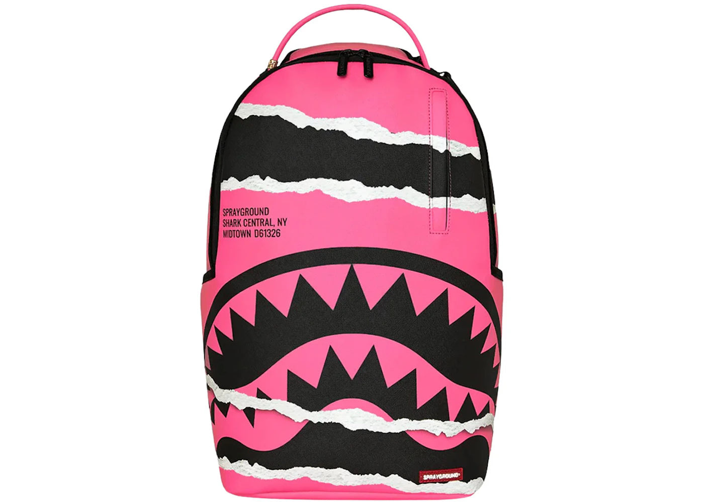 Sprayground Shark Central Duality Tear Backpack Multicolor - vue 360