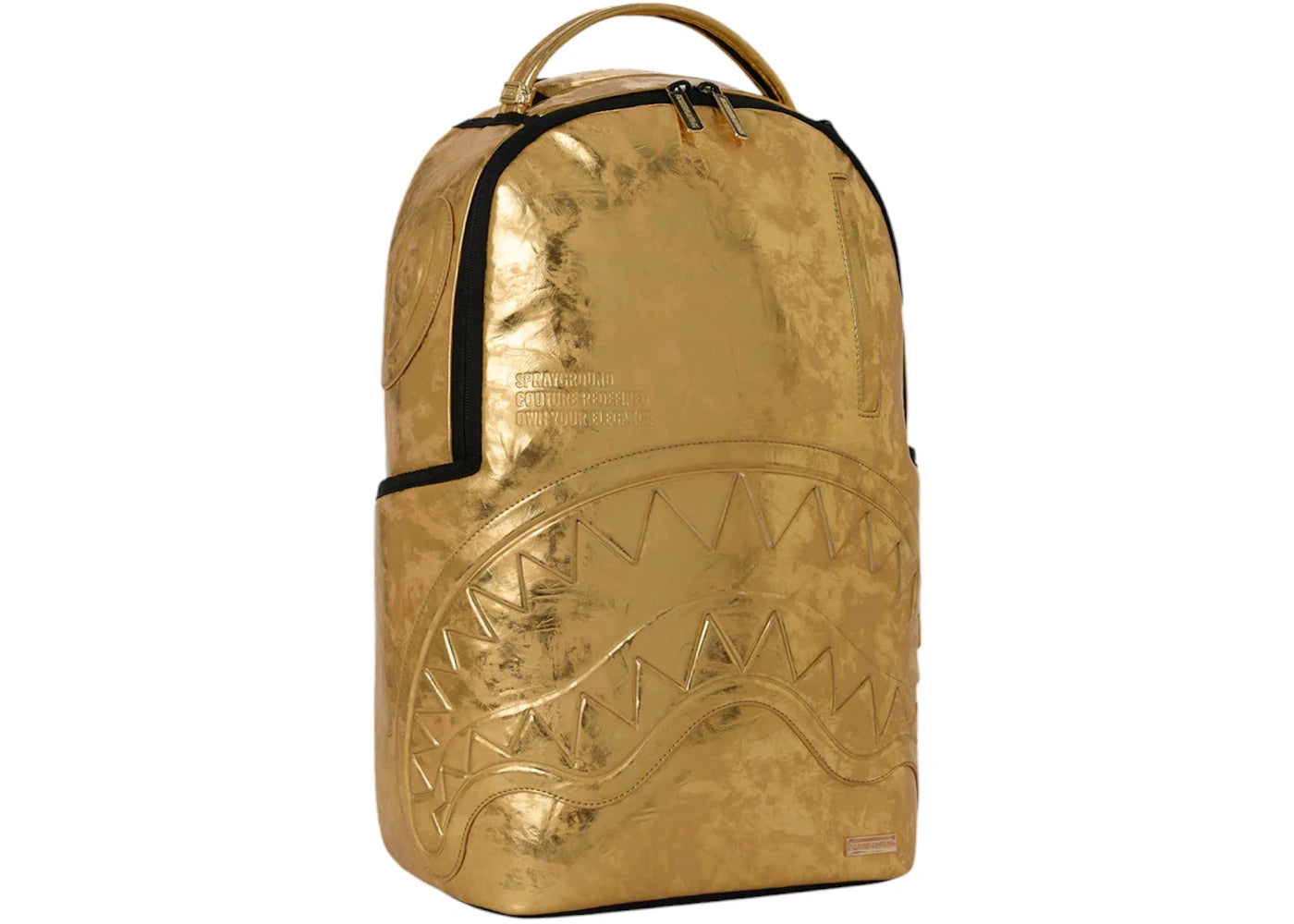 Sprayground Shark Central Golden Age Backpack Multicolor - vue secondaire B
