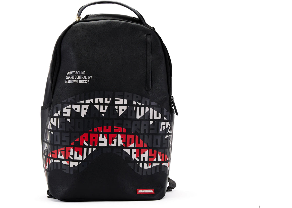 Sprayground Shark Central Sharkcode Rucksack Mehrfarbig - vue 360