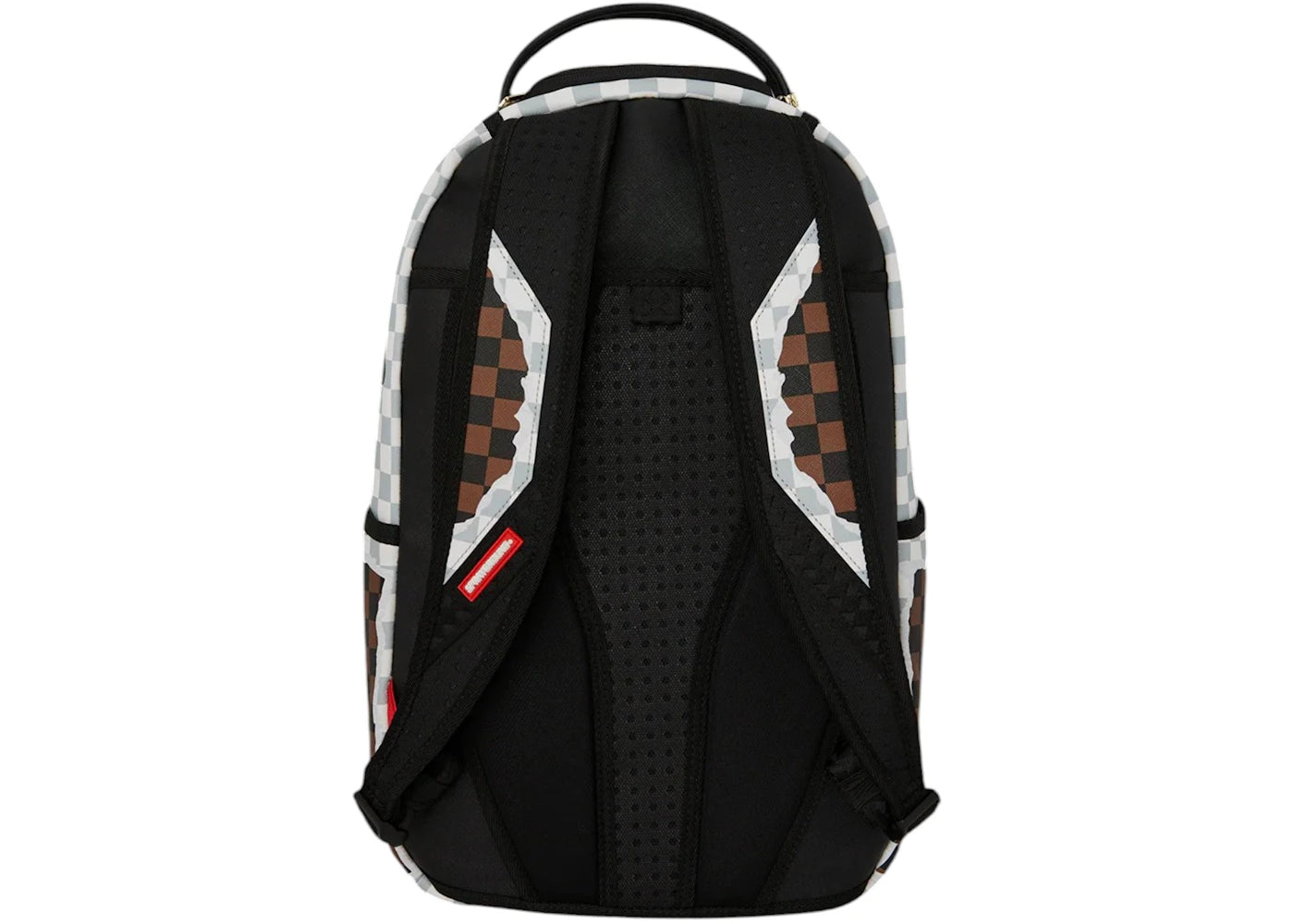 Sprayground Shark Legacy Backpack Brown/White - vue secondaire B