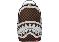 Sprayground Shark Legacy Backpack Brown/White