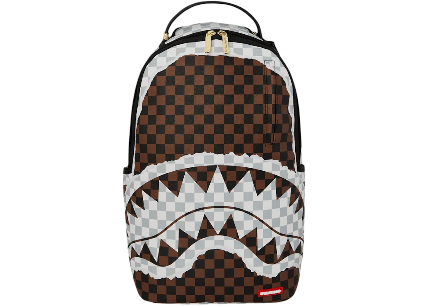 Sprayground Shark Legacy Backpack Brown/White - vue secondaire A