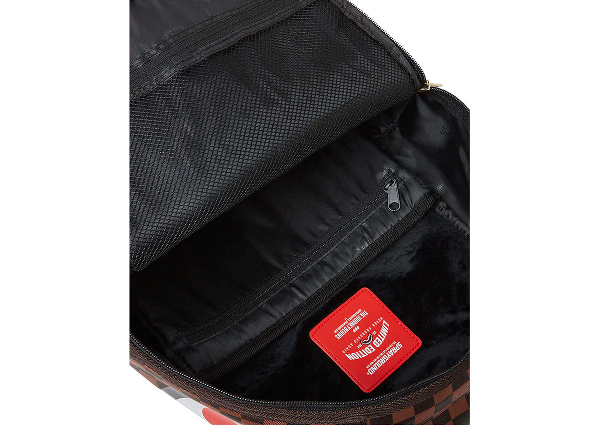 Sprayground Sharks In Paris Lenticular Chomp Backpack Brown - vue secondaire B