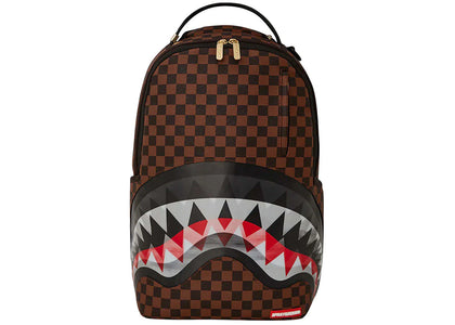Sprayground Sharks In Paris Lenticular Chomp Backpack Brown - authentic Sprayground product