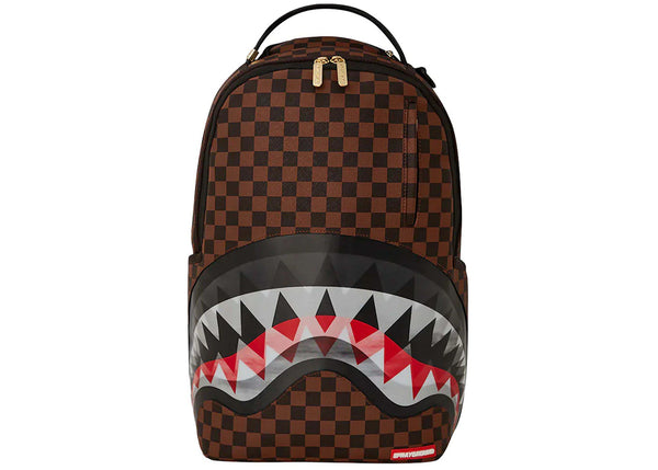Sprayground Sharks In Paris Lenticular Chomp Backpack Brown