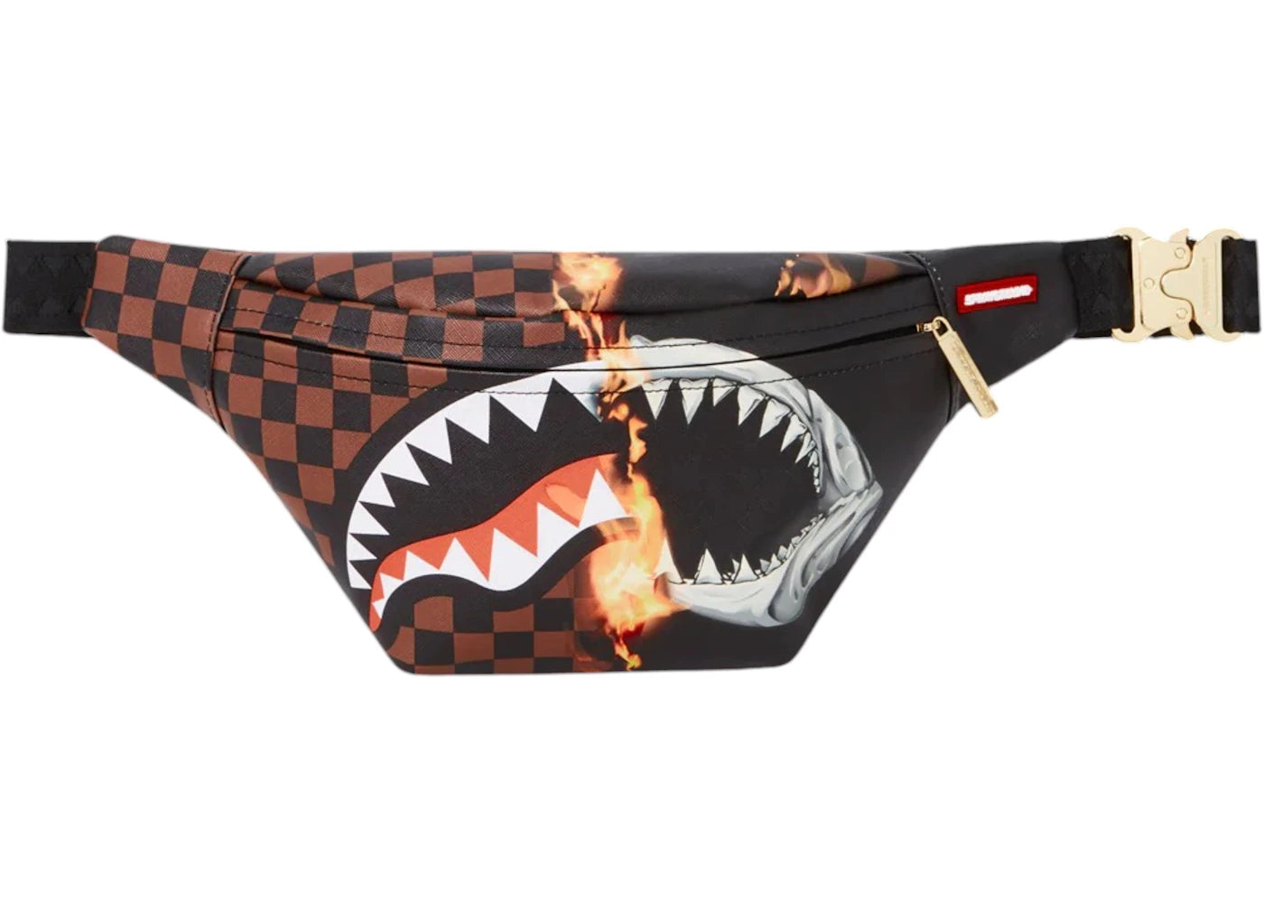 Sprayground Sharks In Paris Unstoppable Savvy Crossbody Multicolor - vue 360