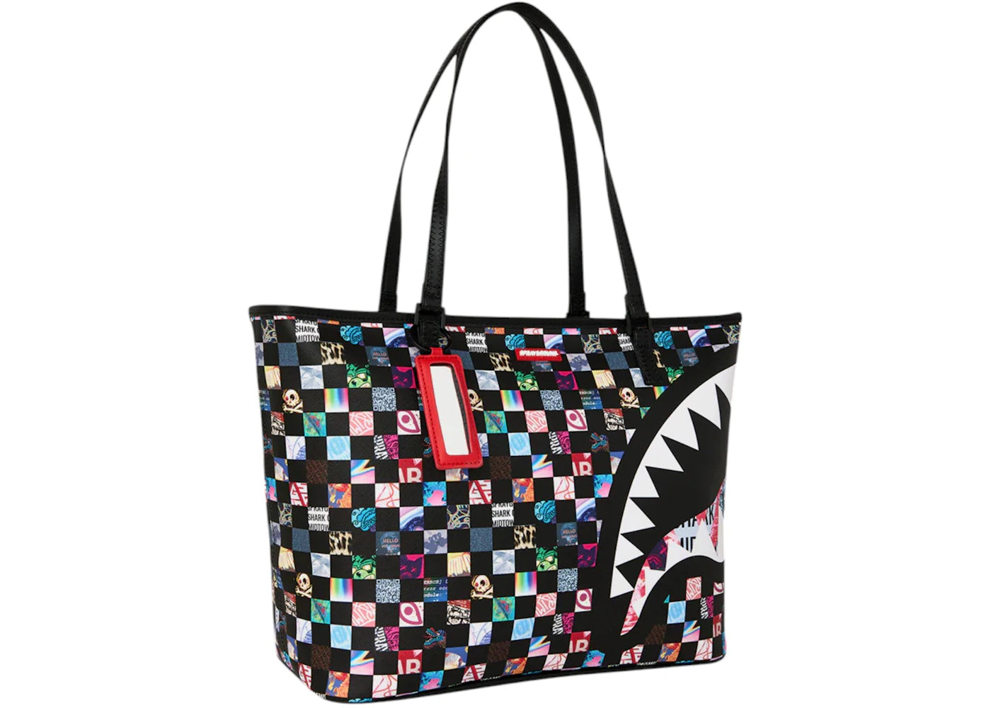 Sprayground Sharkverse Universe Tote Multicolor - vue secondaire B
