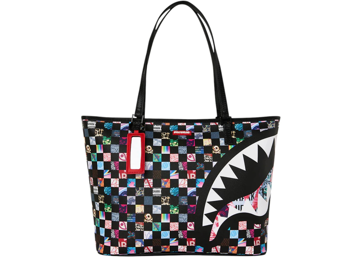 Sprayground Sharkverse Universe Tote Multicolor - vue secondaire A