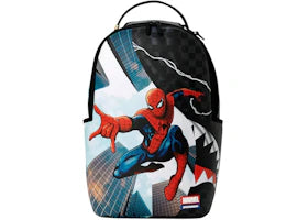 Sprayground Spiderman Official Collab Protect The City Backpack Multicolor - vue 360