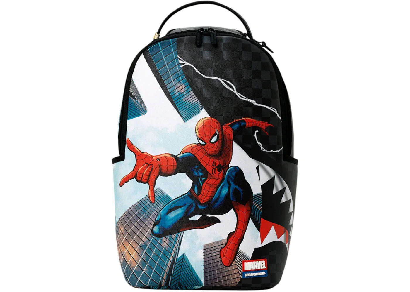 Sprayground Spiderman Official Collab Protect The City Backpack Multicolor - vue secondaire A