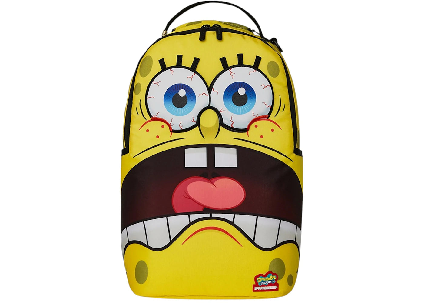 Sprayground SpongeBob Removable Eyes DLXR Backpack Multicolor - vue 360