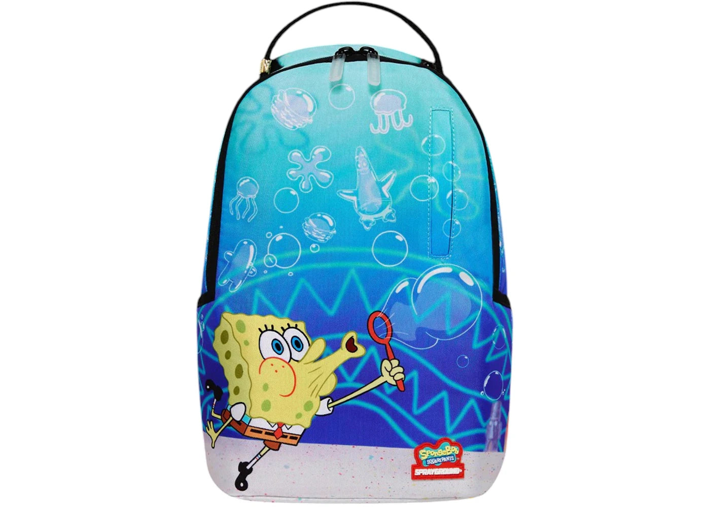 Sprayground Spongebob Blowing Bubbles DLXR Mini Backpack Multicolor sneakers - authentic Sprayground shoes