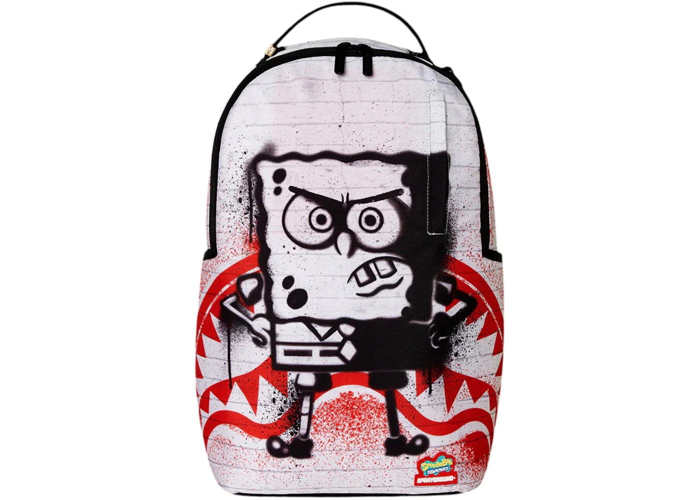 Sprayground Spongebob Stencil Wall DLXR Backpack Multicolor sneakers - authentic Sprayground shoes