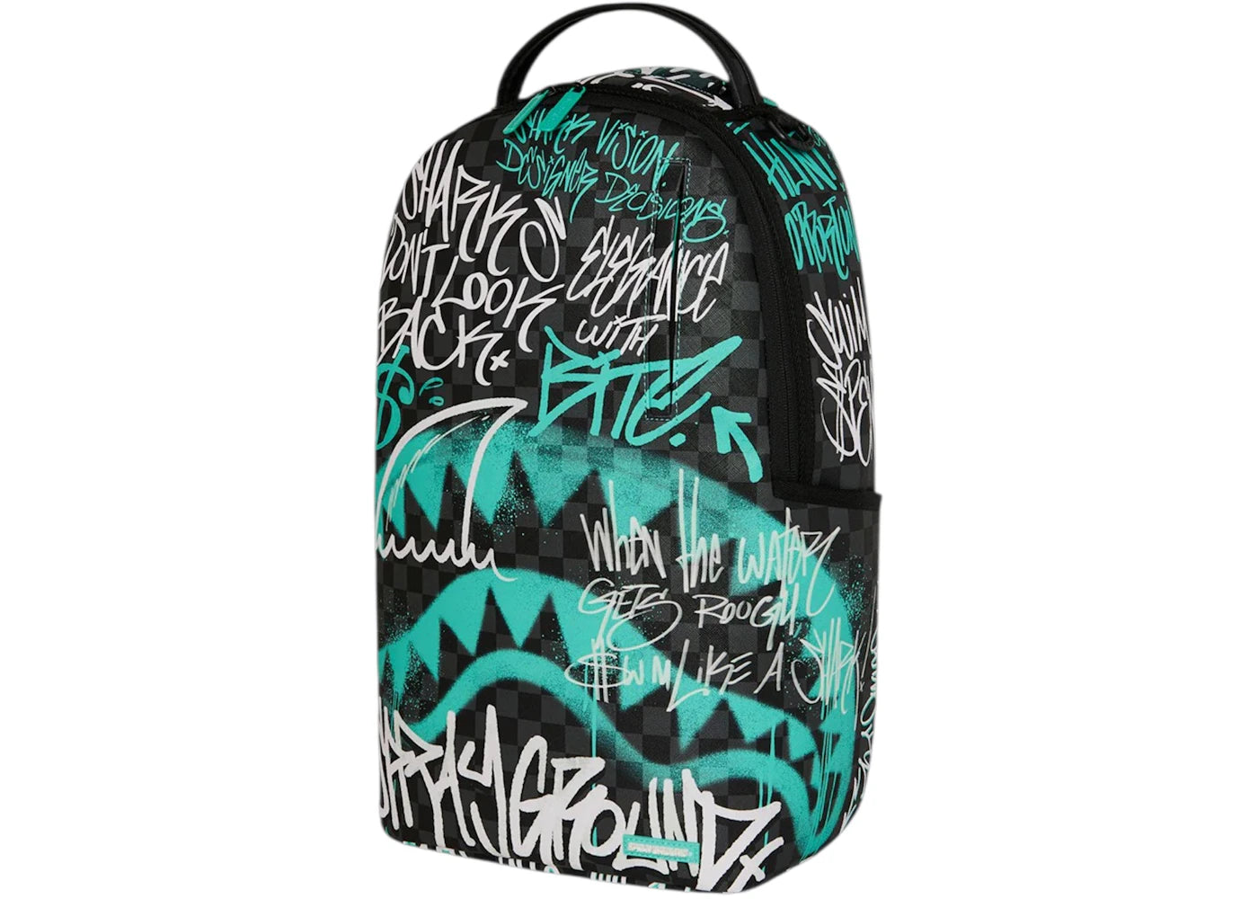Sprayground Spray poetry III dlxsv Backpack Multicolor/water green - vue secondaire B