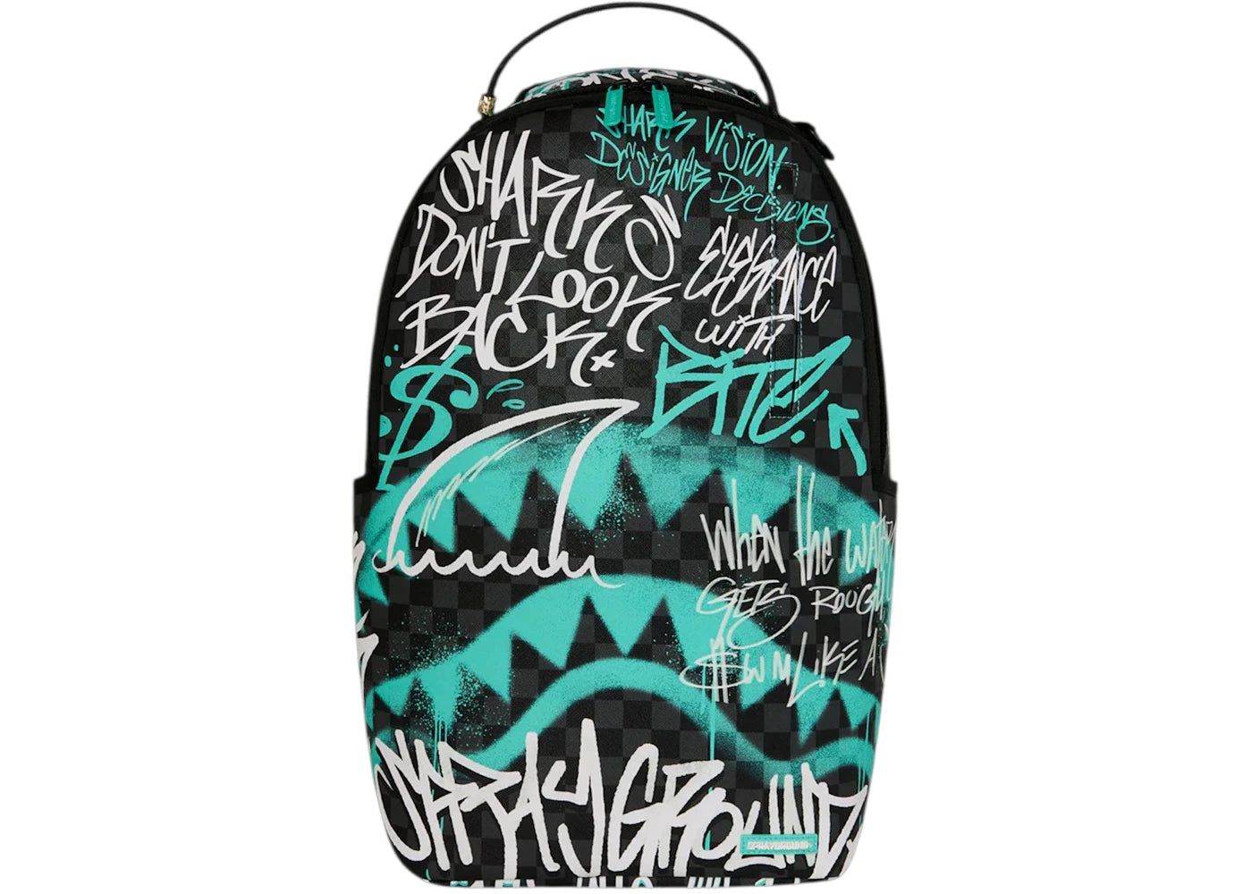 Sprayground Spray poetry III dlxsv Backpack Multicolor/water green - vue secondaire A