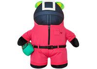 Sprayground Squid Game Collab Pink Soldiers Bear Backpack Multicolor