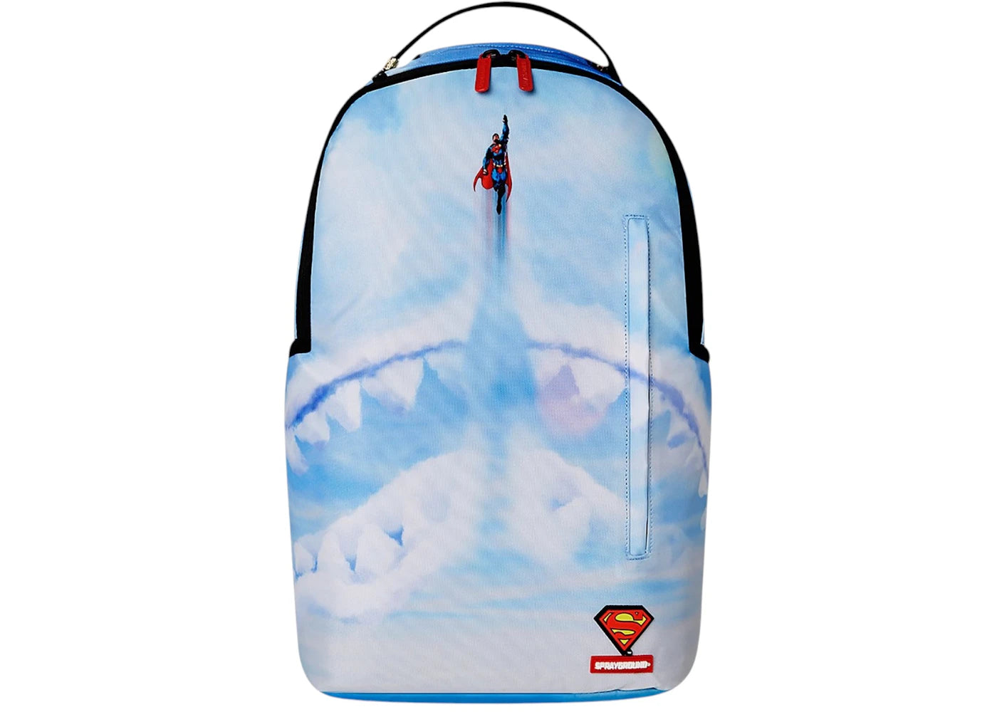 Sprayground Superman on Clouds DLXR Backpack Multicolor - vue secondaire A