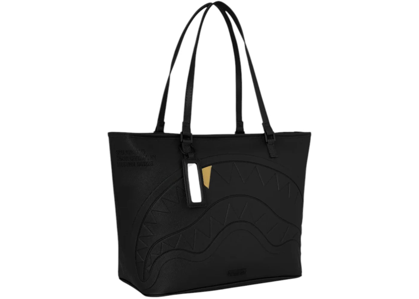 Sprayground The Golden Fang Shark Tote Multicolor - vue secondaire A