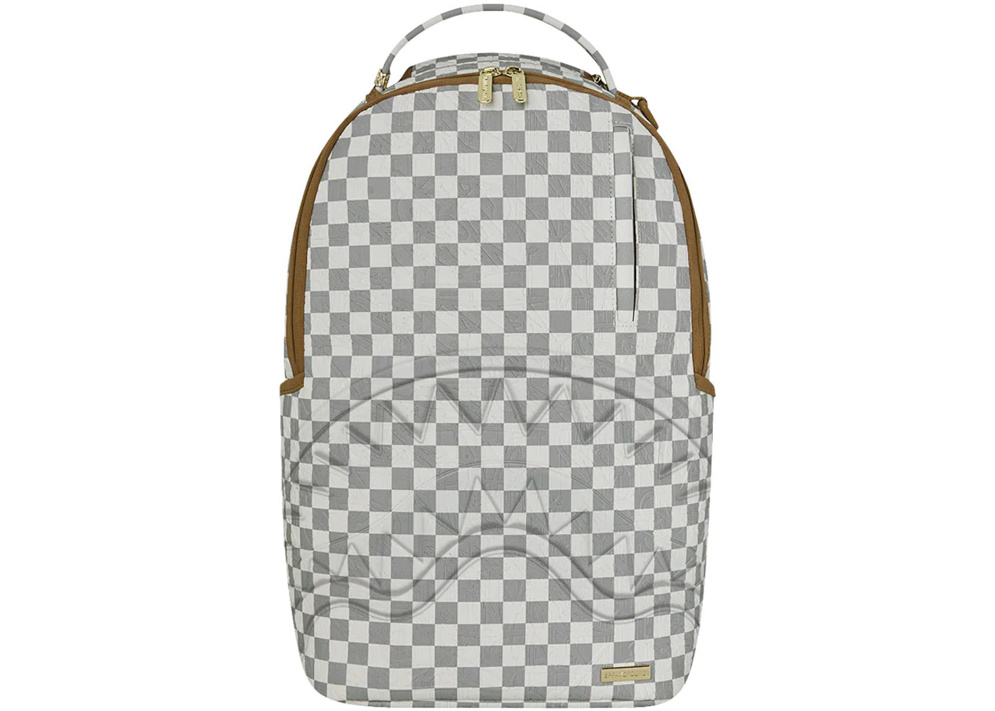 Sprayground The Private Jet Shark Club High Altitude Backpack White/Grey - vue secondaire A