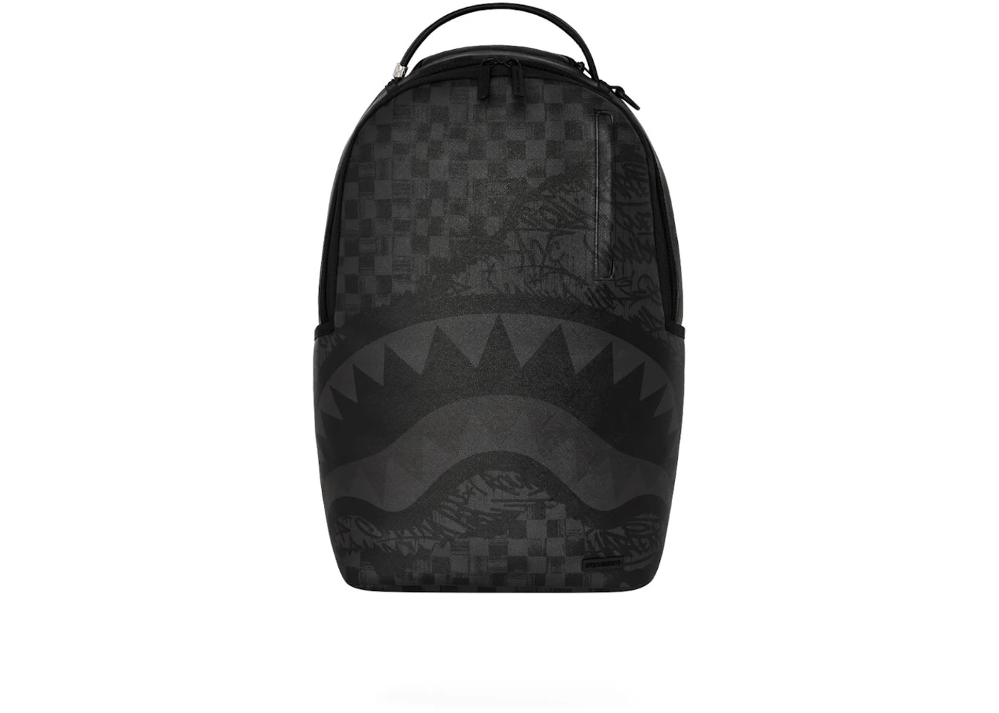 Sprayground Torn Graff Check DLXSV Backpack Black/Check - vue secondaire A