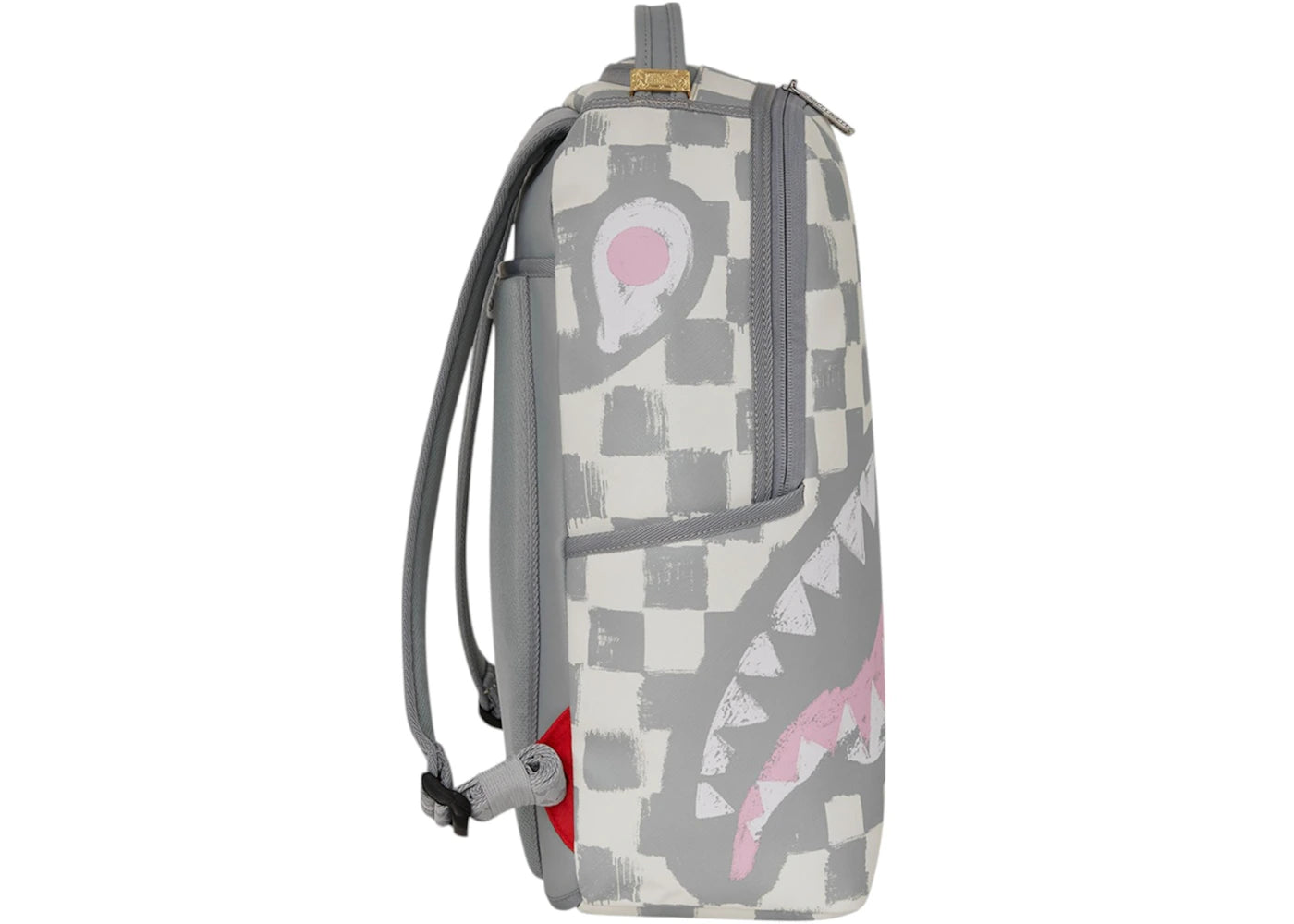Sprayground Vanquish Cream Backpack Backpack Grey White - vue secondaire B
