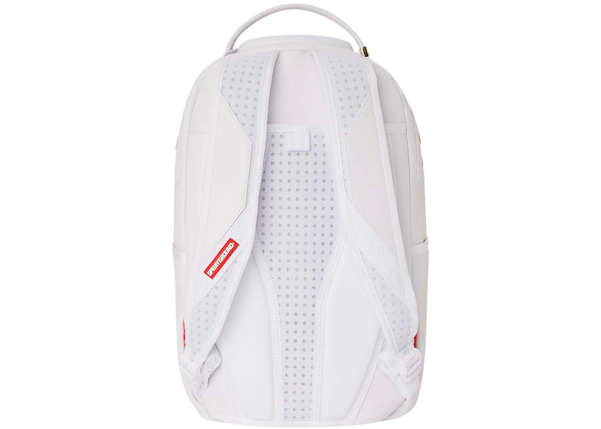 Sprayground White Shark DLXSV Backpack White - vue secondaire B