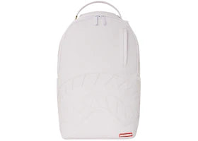 Sprayground White Shark DLXSV Backpack White - vue 360