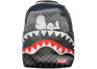 Sprayground x Peanuts Snoopy Sunday Chilling (DLXV) Rucksack Schwarz/Grau