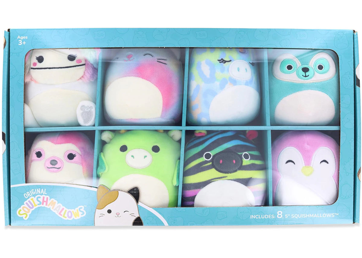 Squishmallow Fantasy and Wildlife #2 5" Mini Plush 8-Pack - vue secondaire A