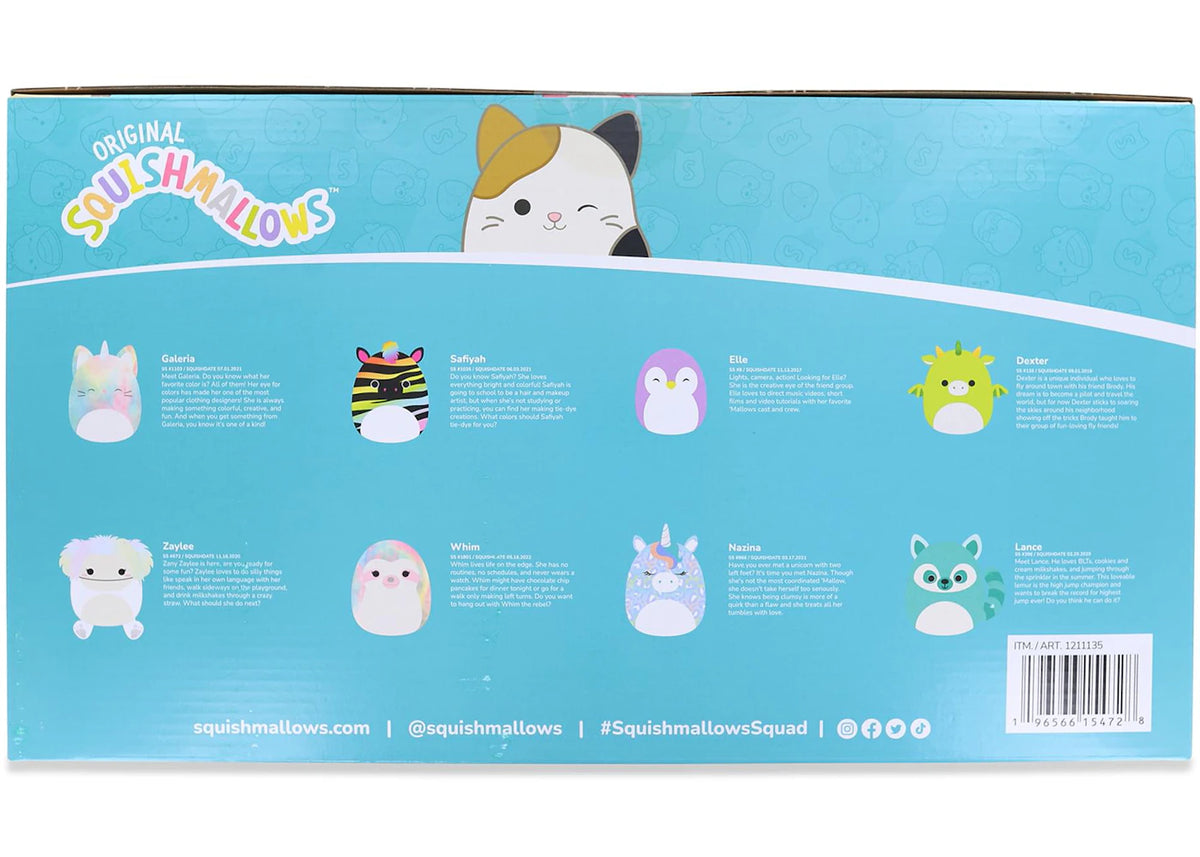 Squishmallow Fantasy and Wildlife #2 5" Mini Plush 8-Pack - vue secondaire B
