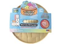 Squishy Bun Holographic Mystery Squishy "Dumpling" (Pink Holographic Glitter Chase Version) Blind Box