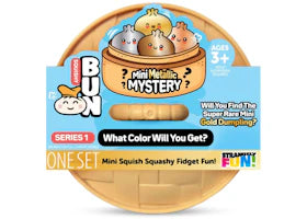 Squishy Bun Mini Metallic Mystery : Gold Dumpling Edition Blind Box - vue 360